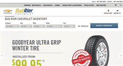 Desktop Screenshot of budrierchevrolet.com